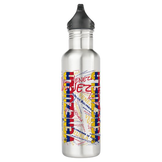 Venezolaanse vlag Patriottisch Waterfles (Rechts)