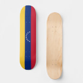 Venezolaanse vlag persoonlijk skateboard (Voorkant)
