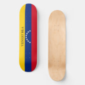 Venezolaanse vlag persoonlijk skateboard (Voorkant)