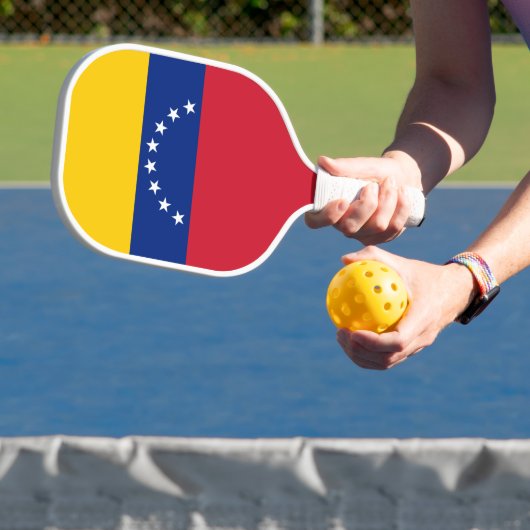 Venezolaanse vlag pickleball paddle (Insitu)