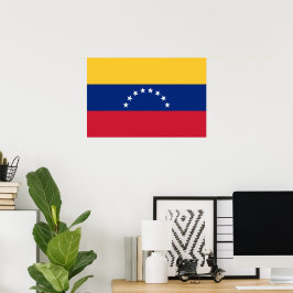 Venezolaanse vlag poster