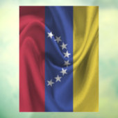 Venezolaanse vlag raamsticker (Vel 3)