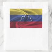 Venezolaanse vlag rechthoekige sticker (Tas)