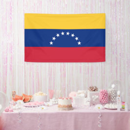 Venezolaanse vlag spandoek