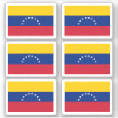Venezolaanse vlag sticker (Voorkant)
