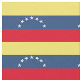 Venezolaanse vlag stof (Close Up)
