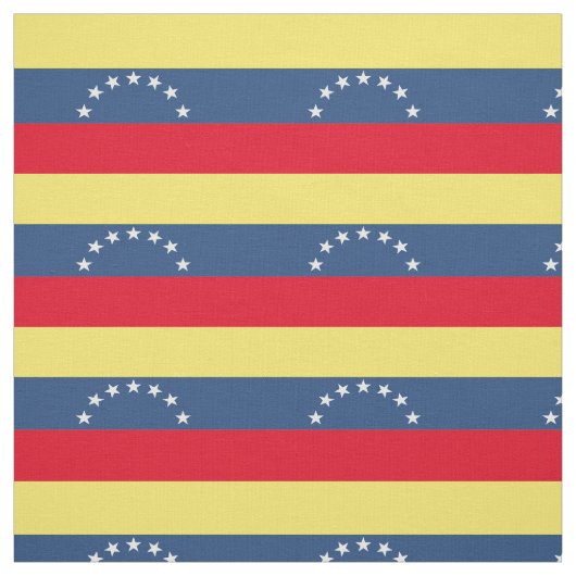 Venezolaanse vlag stof (Swatch)