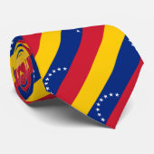 Venezolaanse vlag stropdas (Opgerold)