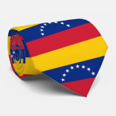 Venezolaanse vlag stropdas (Opgerold)
