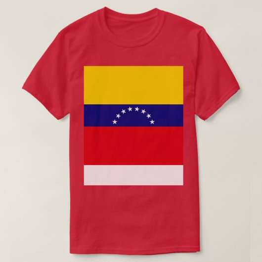 Venezolaanse vlag t-shirt (Design voorkant)
