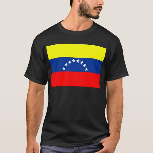 Venezolaanse vlag t-shirt (Voorkant)