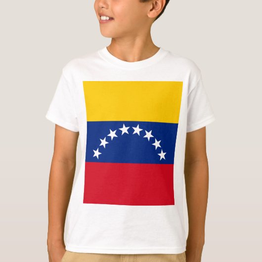 Venezolaanse vlag t-shirt (Voorkant)