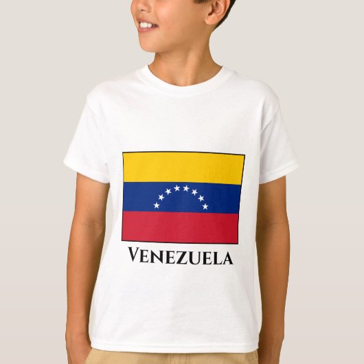 Venezolaanse vlag t-shirt (Voorkant)