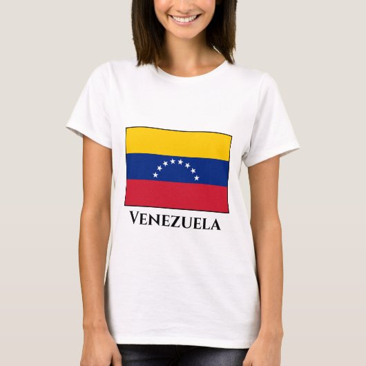 Venezolaanse vlag t-shirt (Voorkant)