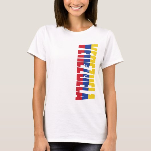 Venezolaanse vlag t-shirt (Voorkant)