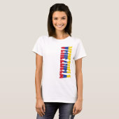 Venezolaanse vlag t-shirt (Voorkant volledig)