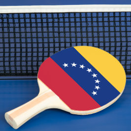 Venezolaanse vlag tafeltennisbatje