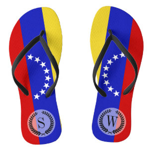 Venezolaanse vlag teenslippers