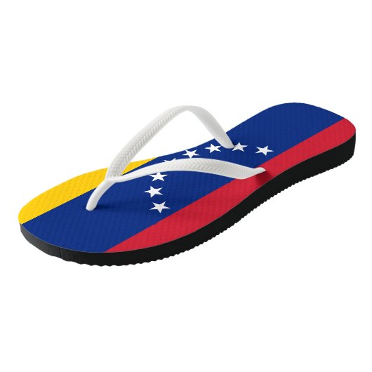 Venezolaanse vlag teenslippers (Schuin)
