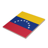 Venezolaanse vlag tegeltje (Zijkant)
