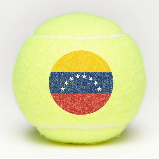Venezolaanse vlag tennisballen (Voorkant)