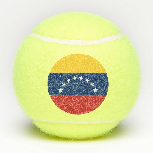 Venezolaanse vlag tennisballen (Achterkant)