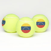 Venezolaanse vlag tennisballen (Multi)
