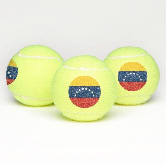 Venezolaanse vlag tennisballen (Multi)