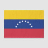 Venezolaanse vlag tissuepapier (Voorkant)