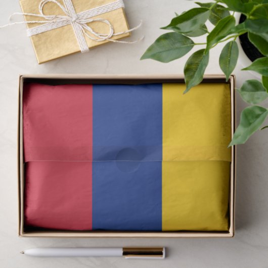 Venezolaanse vlag tissuepapier (Geschenk)