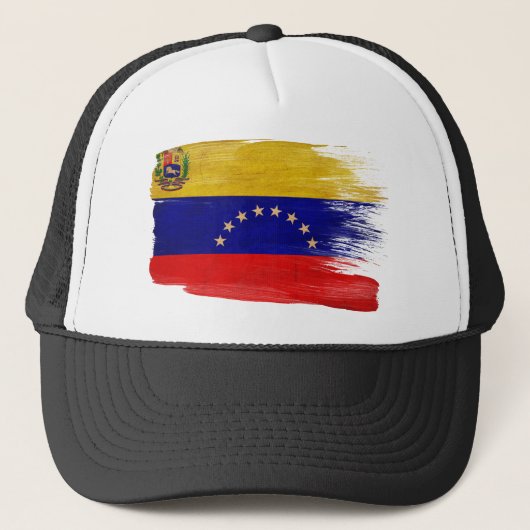 Venezolaanse vlag Trucker Hat Pet (Voorkant)