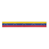 Venezolaanse vlag & Venezuela reis, vakantie/sport Grosgrain Lint (Voorkant)