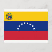 Venezolaanse vlag, Vlag van Venezuela Briefkaart (Voorkant)