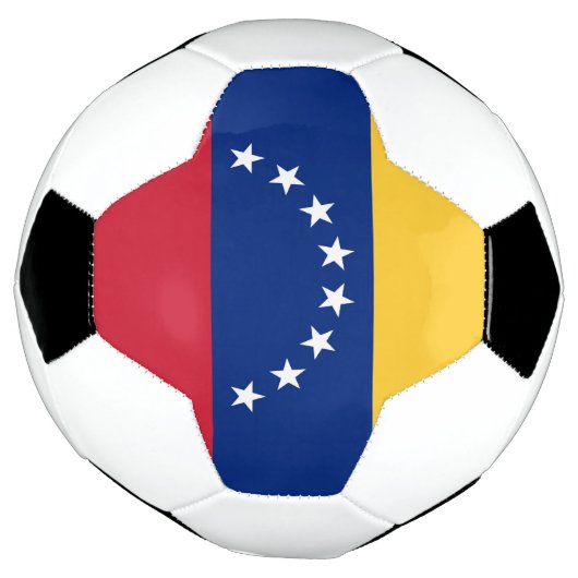 Venezolaanse vlag voetbal (Gedraaid)