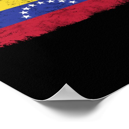 Venezolaanse vlaggepride Poster (Hoek)