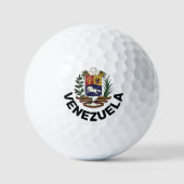 Venezolaanse wapenmantel golfballen (Voorkant)