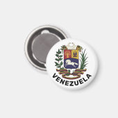 Venezolaanse wapenmantel magneet (Voorkant / Achterkant)