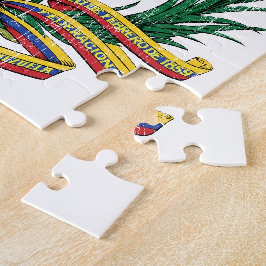 Venezolaanse wapenstilstand legpuzzel (Zijkant)