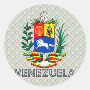 Venezolaanse wapenstilstand ronde sticker
