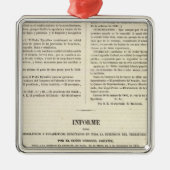 Venezuela 2 metalen ornament (Voorkant)