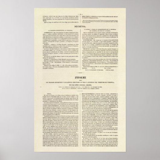 Venezuela 2 poster (Voorkant)