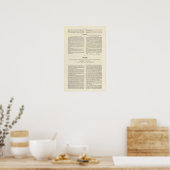 Venezuela 2 poster (Keuken)