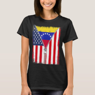 Venezuela - Amerikaans vlagnummer T-shirt