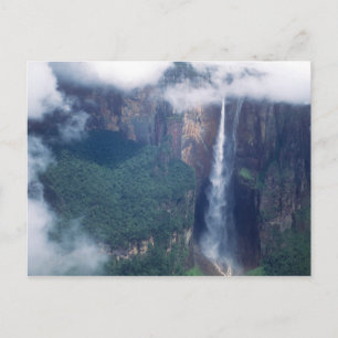 Venezuela, Angel Falls, Nationaal park Canaima Briefkaart