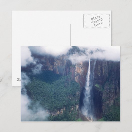 Venezuela, Angel-Herfsten, Nationaal Park Canaima Briefkaart (Voorkant / Achterkant)