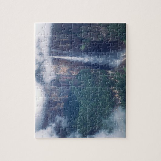 Venezuela, Angel-Herfsten, Nationaal Park Canaima Legpuzzel (Verticaal)