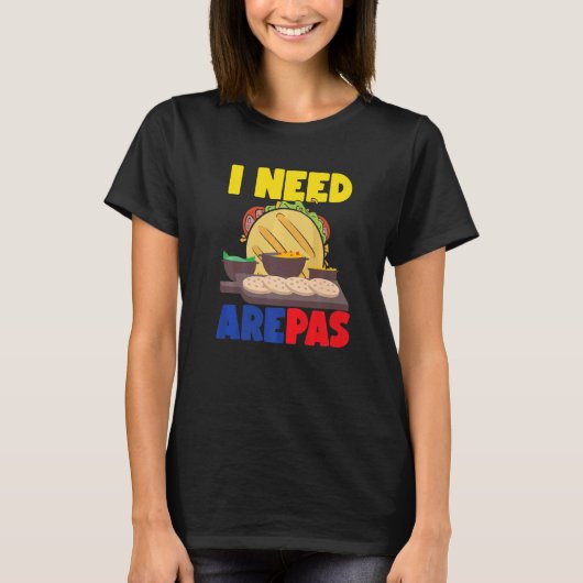 Venezuela Arepa Premium T-shirt (Voorkant)