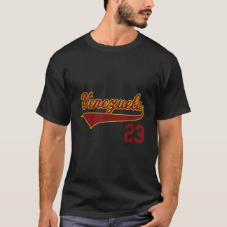Venezuela Baseball Franela Vinotinto Beisbol 23288 T-shirt