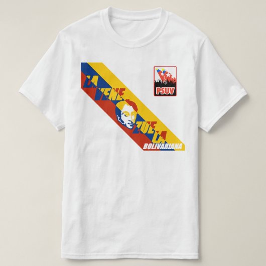 VENEZUELA BOLIVARIANA T-SHIRT (Design voorkant)