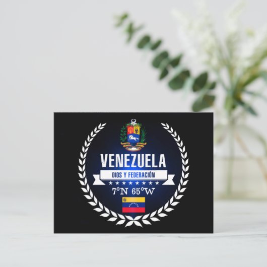 Venezuela Briefkaart (Staand voorkant)